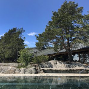 Djurönäset spa infinitypool