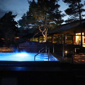 Djurönäset spa infinitypool