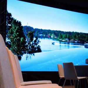 LED-skärm Djurönäset